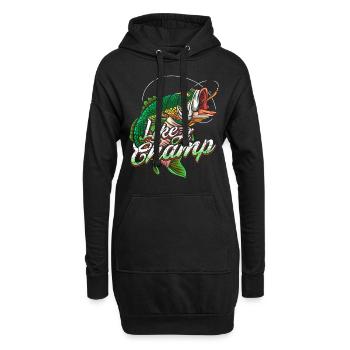 Angel - Hoodie-Kleid - Schwarz - Vorne
