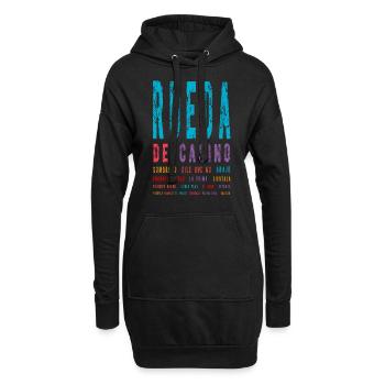 Salsa Tanz Rueda de Casino T-shirt Geschenk - Hoodie-Kleid - Schwarz - Vorne