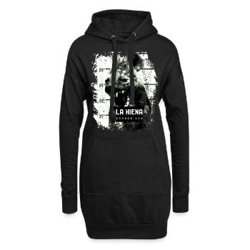 Hyène | Image de prison | Prison - Sweat-shirt à capuche long Femme - noir - Devant