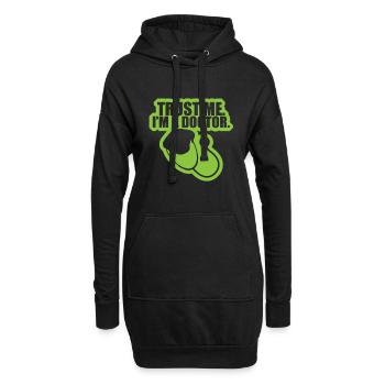 Faites-moi confiance, je suis un chien vétérinaire vétérinaire Dogtor Funny - Sweat-shirt à capuche long Femme - noir - Devant