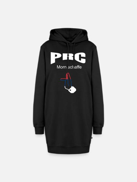 Prc Morn Schaffe - Hoodie-Kleid - Schwarz
