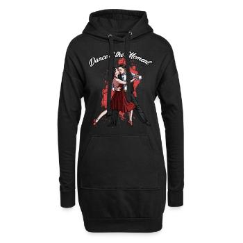Dance of the Moment | Tango Danse couple Cadeau - Sweat-shirt à capuche long Femme - noir - Devant
