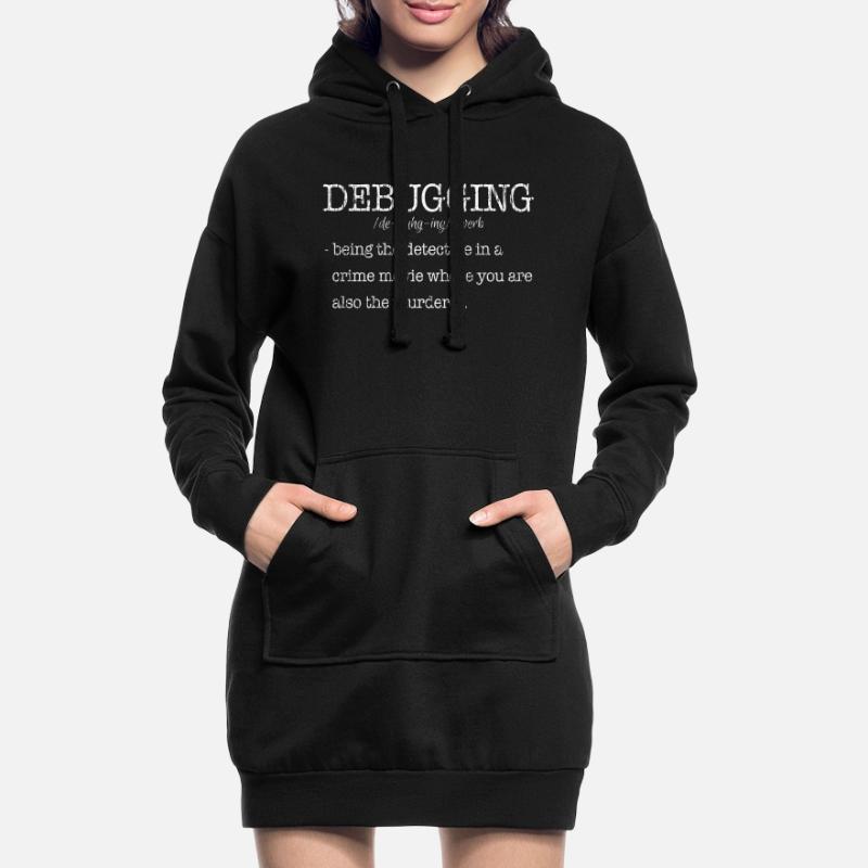 Debugging computer science computer Hoodie Dress