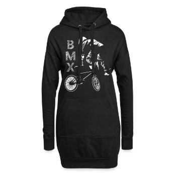 Dearadh Bronntanais Bronntanais BMX - Hoodie Dress - black - Front