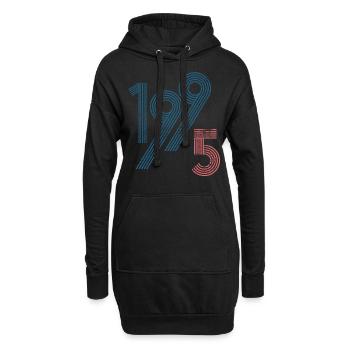 1995 - Hoodie Dress - black - Front