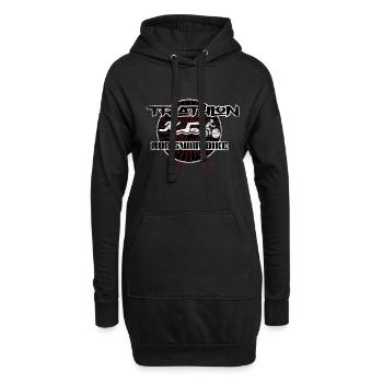 Triathlon - Sweat-shirt à capuche long Femme - noir - Devant
