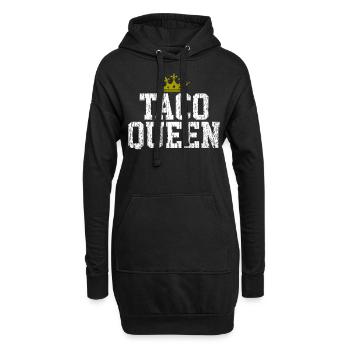 Taco - Sweat-shirt à capuche long Femme - noir - Devant