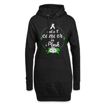 Lutte contre le cancer Sort Not All Cancer Is Pink - Sweat-shirt à capuche long Femme - noir - Devant