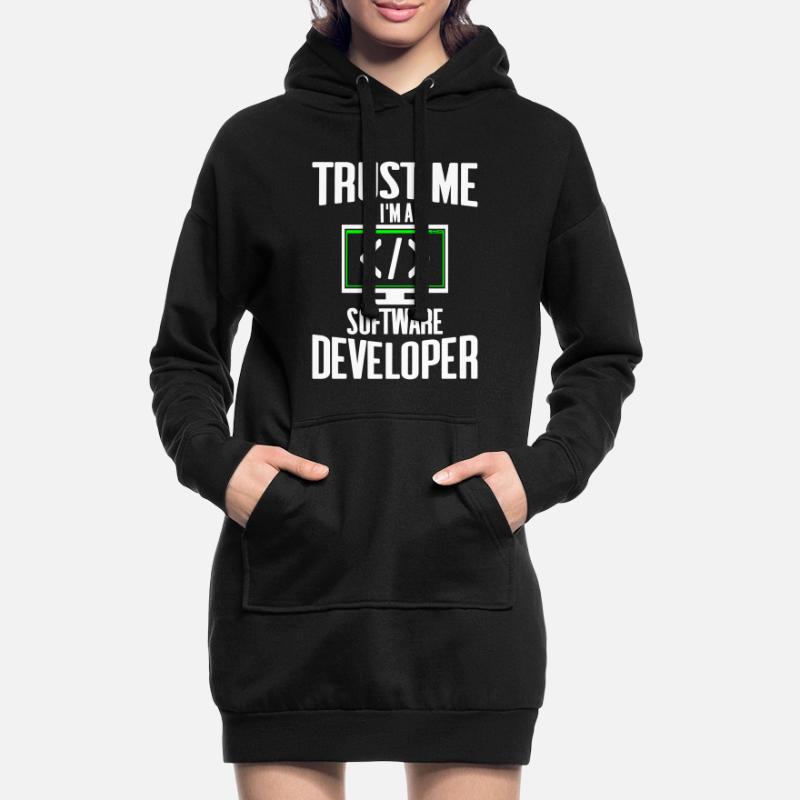 Trust me I'm a software developer gift online Hoodie Dress