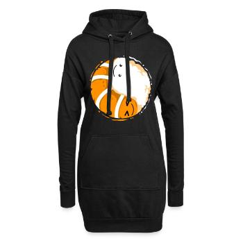 Sushi Go Reis Japan Tokio Miso Nigiri Maki Udon - Hoodie-Kleid - Schwarz - Vorne
