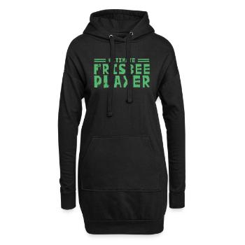 Frisbee Lancer Frisbee jeu - Sweat-shirt à capuche long Femme - noir - Devant