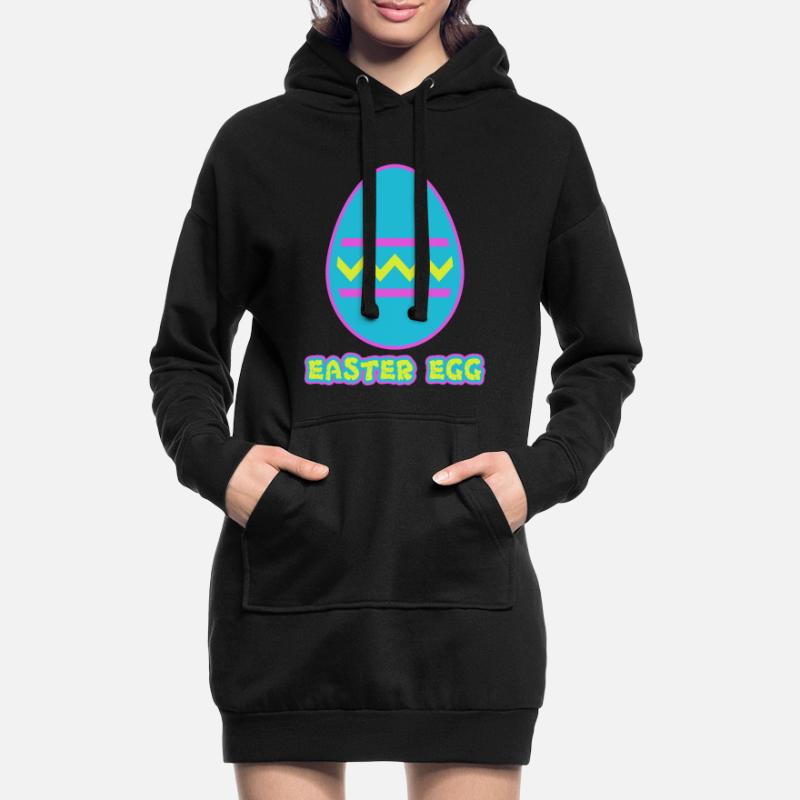 Easter Egg - Easter egg Hoodie Dress