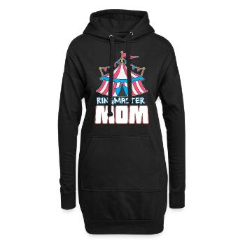 Ringmaster Zirkus Zirkusdirektorin Mama Geschenk - Hoodie-Kleid - Schwarz - Vorne
