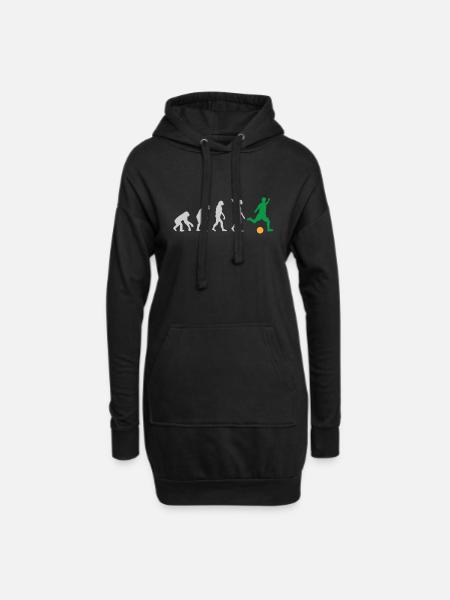 EVOLUTION FUßBALL SOCCER EVOLUTION - Hoodie-Kleid - Schwarz