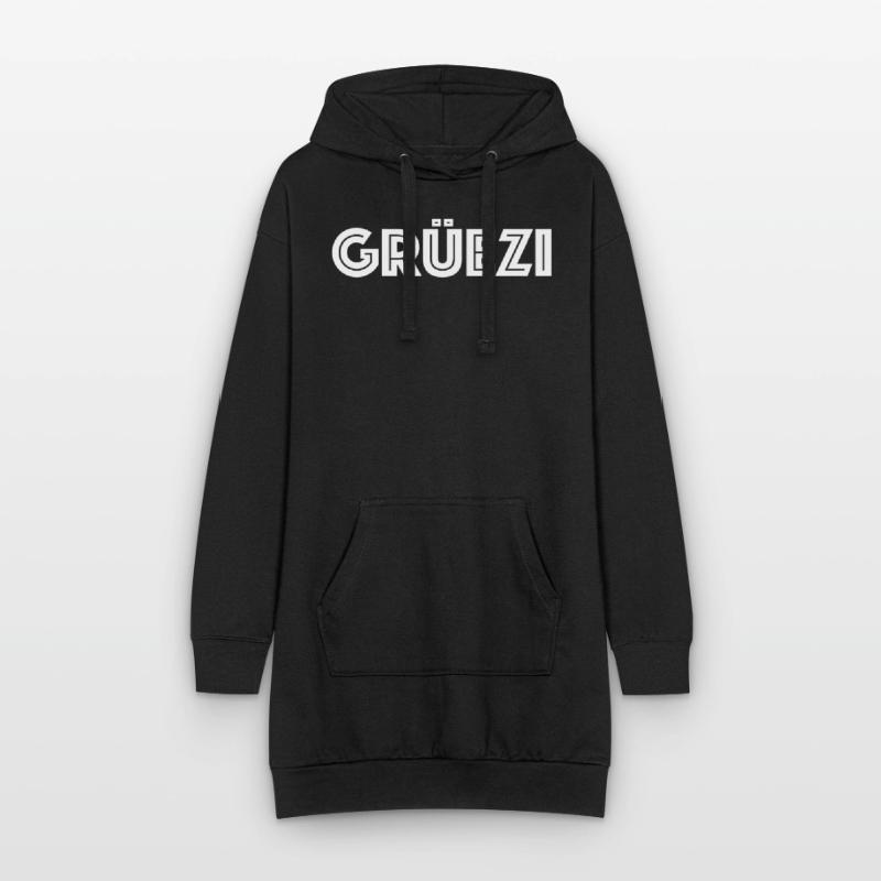 Grüezi Switzerland Swiss German dialect dialect Hoodie Dress