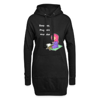 Koran Sure Vers Allah Gott Islam Moslem Geschenk - Hoodie-Kleid - Schwarz - Vorne