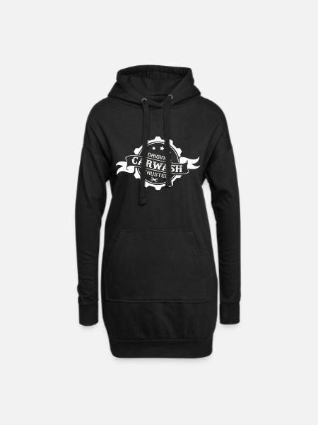 Original Car Wash Car Wash Car Wash Idea - Hoodie Dress - black