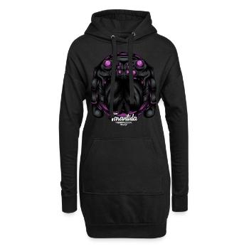 Tarantula Tarantulas araignées cadeau pour animal de compagnie - Sweat-shirt à capuche long Femme - noir - Devant