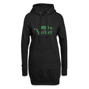 Fête des Mères Fête des Mères Fête des Mères - Sweat-shirt à capuche long Femme - noir - Devant