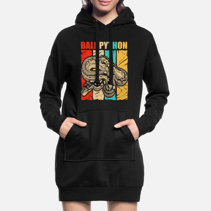 Python Hoodie-Kleid