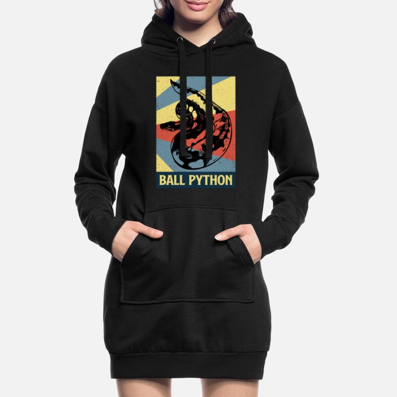 Python Hoodie-Kleid