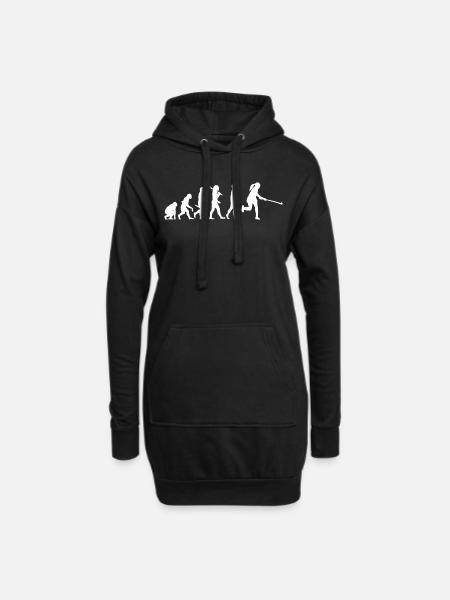 field Hockey - Hoodie Dress - black