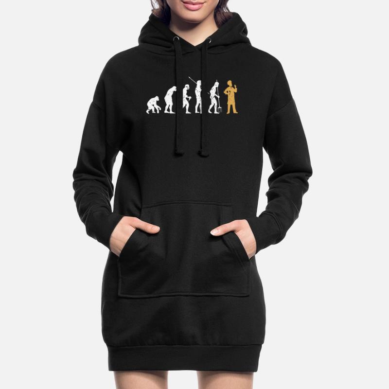 Evolution cook Hoodie Dress