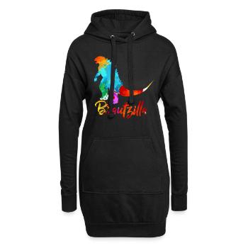 Brautzilla Design Braut Bräutigam Hochzeit JGA - Hoodie-Kleid - Schwarz - Vorne