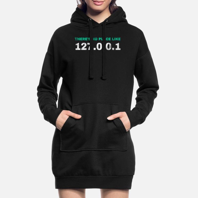 Lustiges Geschenk Programmierer Computer Nerds Hoodie-Kleid
