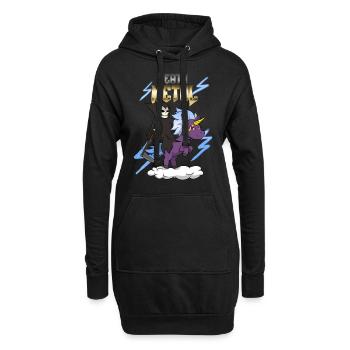 Death Metal - Sweat-shirt à capuche long Femme - noir - Devant