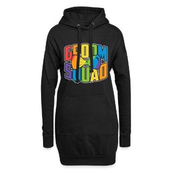 Bräutigam Homo Ehe - Hoodie-Kleid - Schwarz - Vorne