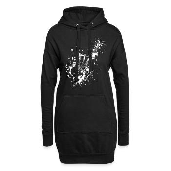 Cadeaux musicien cornemuse Ecosse cornemuse - Sweat-shirt à capuche long Femme - noir - Devant