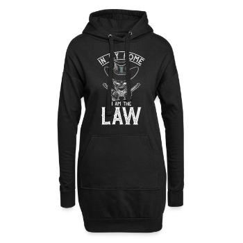 Cowboy Wilder Westen - Hoodie-Kleid - Schwarz - Vorne