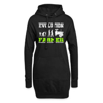 Bauer Traktor Evolution - Hoodie-Kleid - Schwarz - Vorne