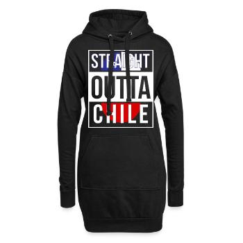 Chili - Sweat-shirt à capuche long Femme - noir - Devant