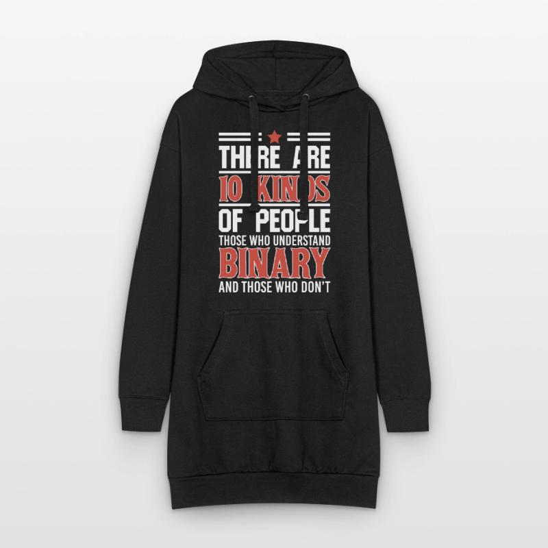 Understand Binary Computer Code Coding Geek Hoodie Dress