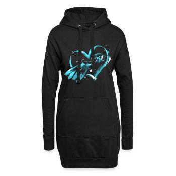Plongeur plongée équipement de plongée Hobby Cadeau - Sweat-shirt à capuche long Femme - noir - Devant