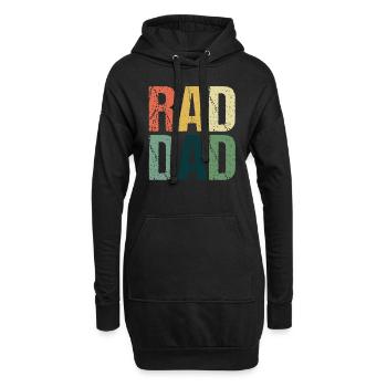 Technologue en radio Rad Tech Père des pères - Sweat-shirt à capuche long Femme - noir - Devant