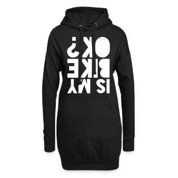 MTB - Hoodie Dress - black - Front