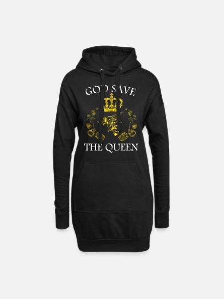beekeeper - Hoodie Dress - black