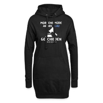 Scheidung Trennung Geschieden Das Wars Single Ex - Hoodie-Kleid - Schwarz - Vorne