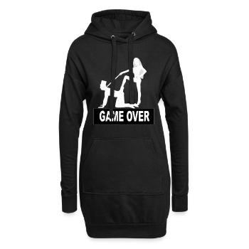 Junggesellen abschied JGA - Hoodie-Kleid - Schwarz - Vorne