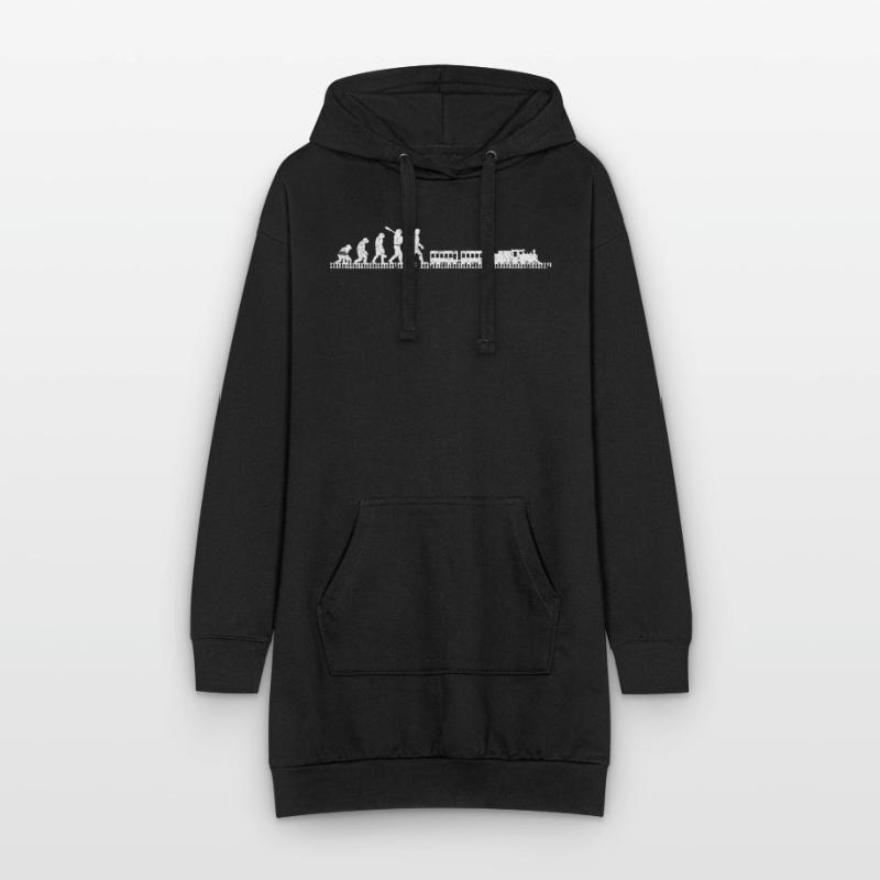 Model Maker Model Train Evolution Gift Hoodie Dress