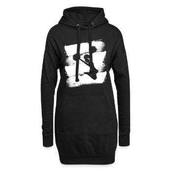 Cheerleading T-Shirt Geschenk Cheerleader Team - Hoodie-Kleid - Schwarz - Vorne