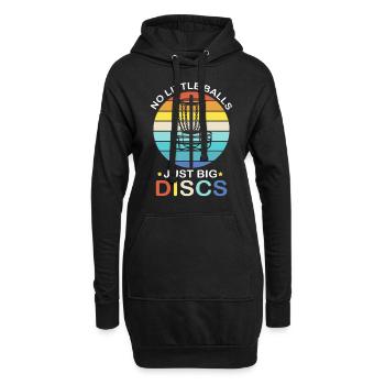 Frisbee Golf Disc disque de lancer de golf Ultimate Frolf - Sweat-shirt à capuche long Femme - noir - Devant