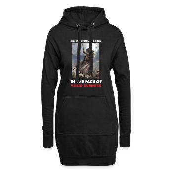 Christentum Geschenk - Hoodie-Kleid - Schwarz - Vorne