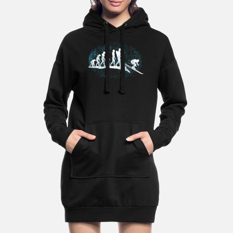 Ski Evolution Skiing Hoodie Dress