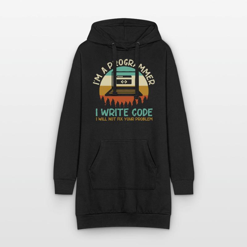 Programmer Code Coding Hoodie Dress