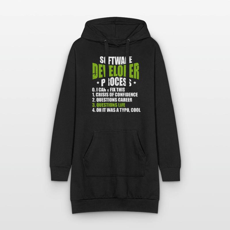 Software developer programmer software Hoodie Dress