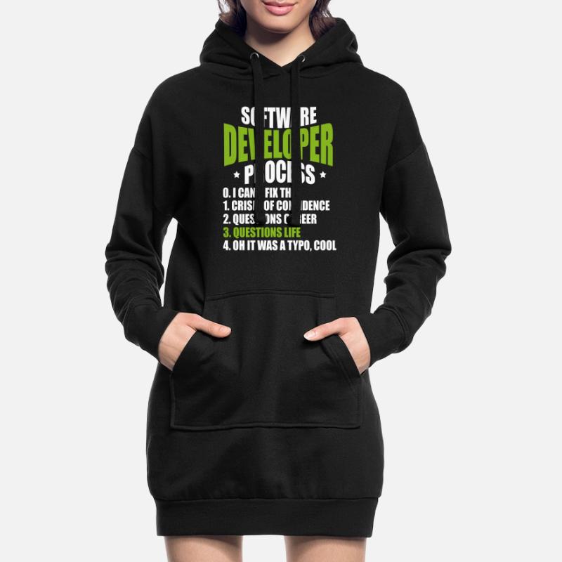 software developer Hoodie Dress
